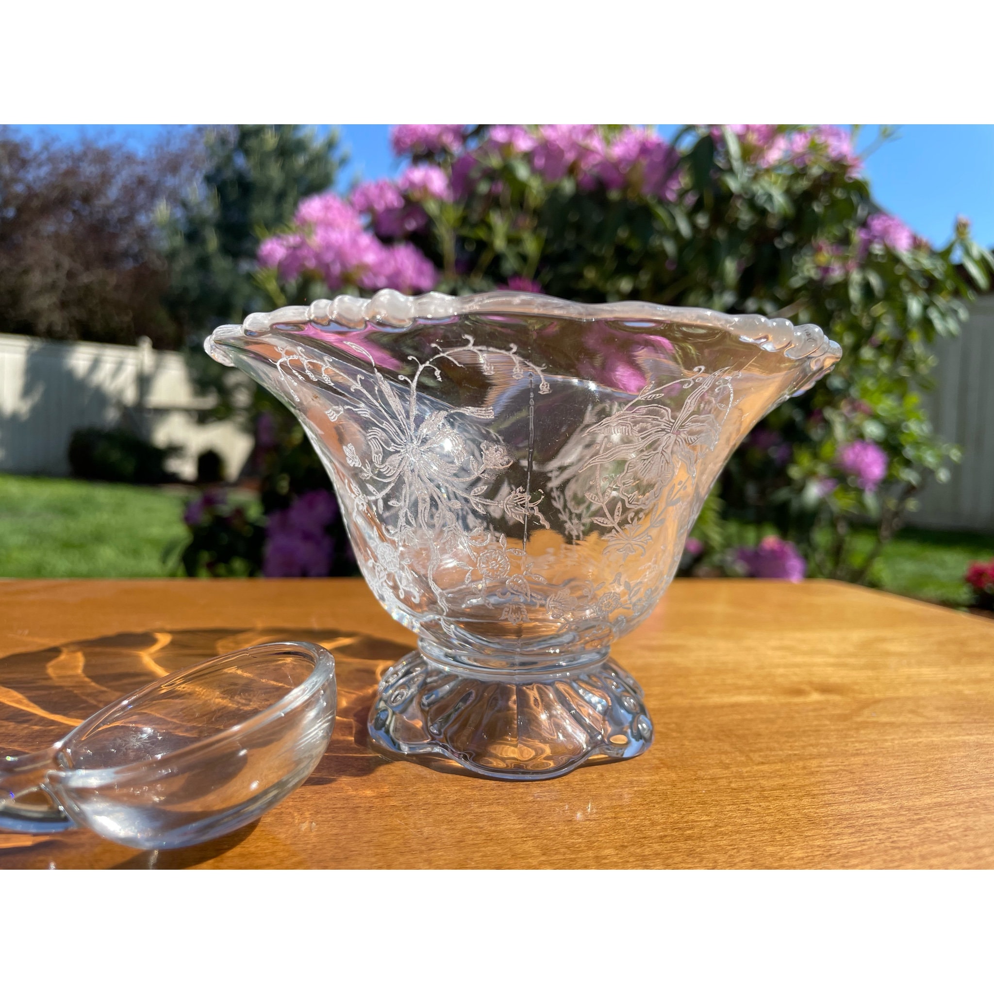 Heisey Orchid - Etsy