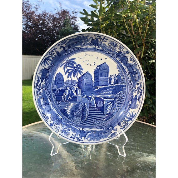 【美品】スポード ★ブルールームコレクション★コンプリート　6枚② Blue 1円～ 【THE SPODE BLUE ROOM COLLECTION】 スポード ブルー