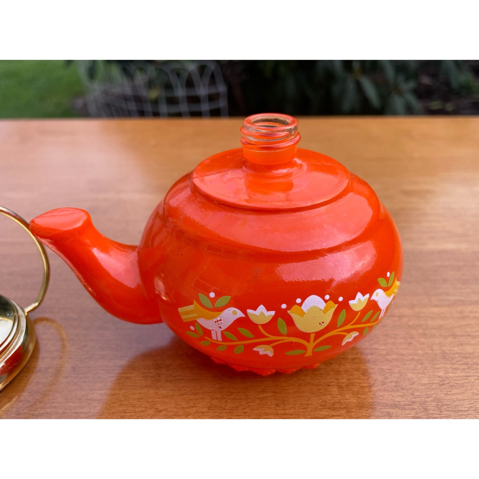 Avon Teapot Lemon Velvet Foaming Bath Oil Orange Kettle Avon Etsy