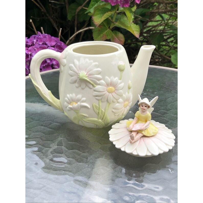 Vintage Whimsical Adorable Fairytale Ceramic Teapot 7 X Etsy