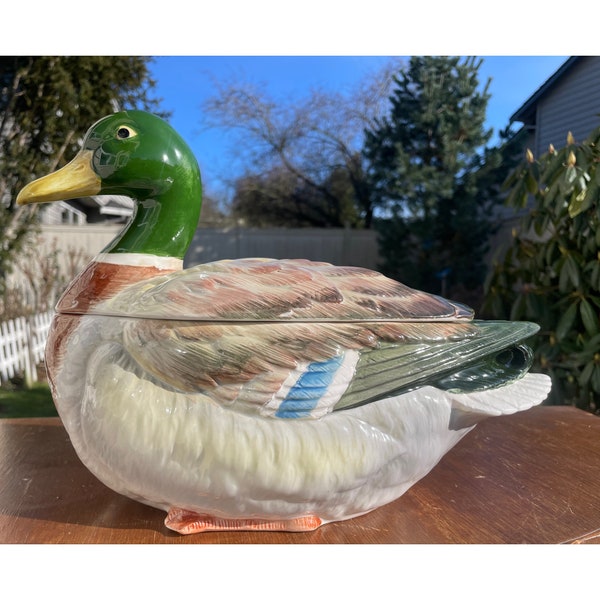 Duck Cookie Jar - Etsy