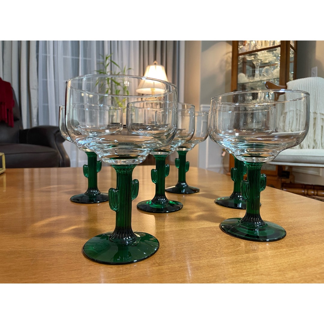 Margarita 2024 glass cactus
