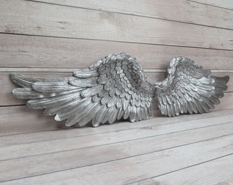 Angel wings as wall decoration, wall decoration set of 2