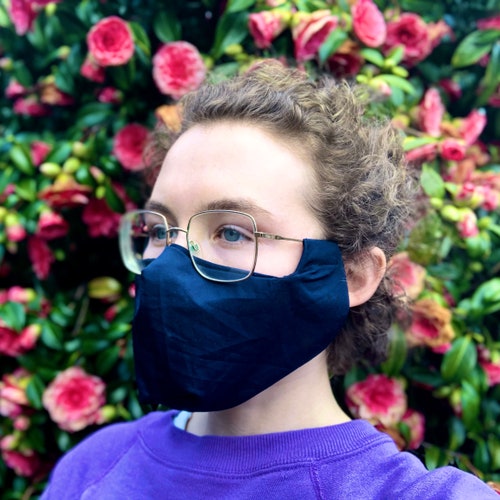 Face Mask for Glasses Wearers Hearing Aid Attach to Etsy Australia