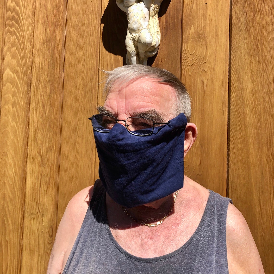 COPD Face drape mask for breathing difficulties / asthma / Etsy