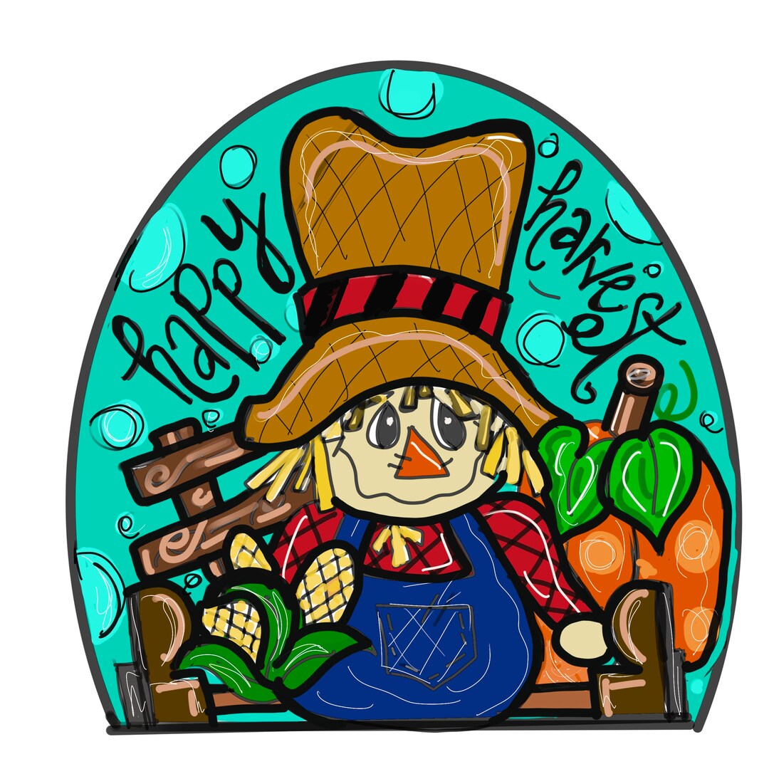 Happy Harvest Template - Etsy
