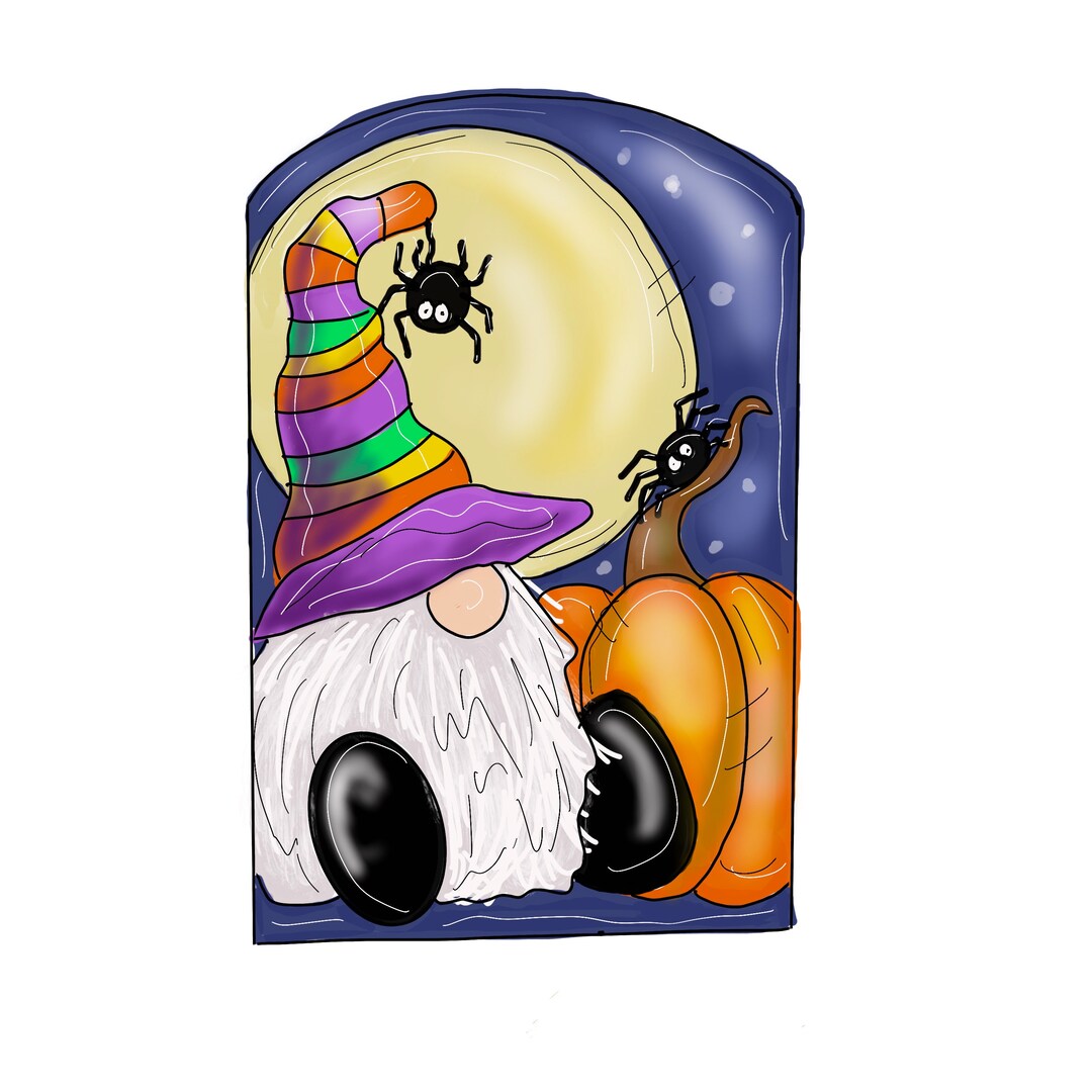 Template,doorhanger Template,doorhanger Pattern,gnome Pattern,halloween ...