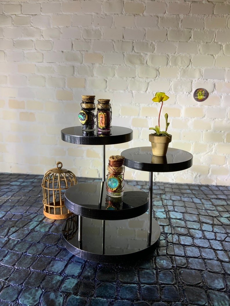 Miniature Modern Shelf Miniature Dollhouse Miniature Decor Etsy