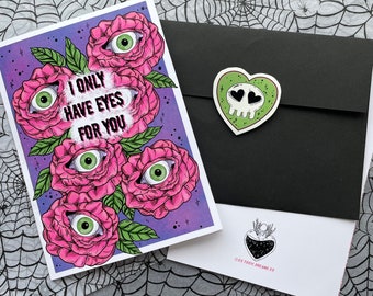 I Only Have Eyes For You ~ Valentines Card