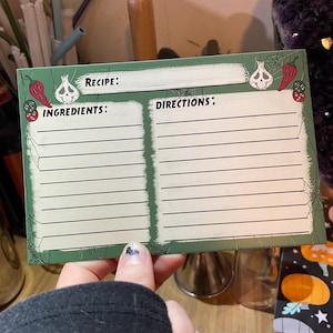 Recipe Cards (Pack of 10)