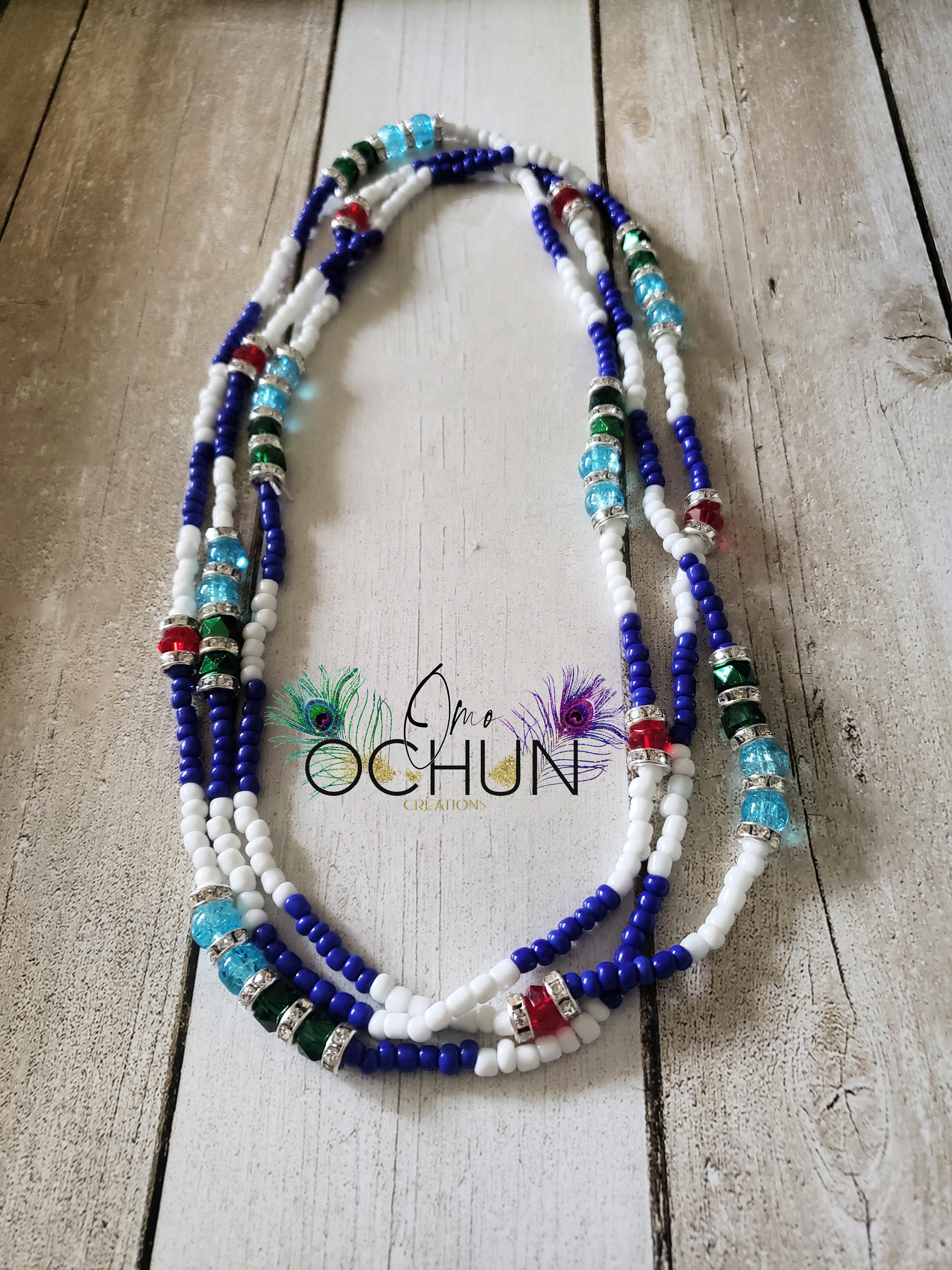 Collar de Yemaya Mayelewo Etsy