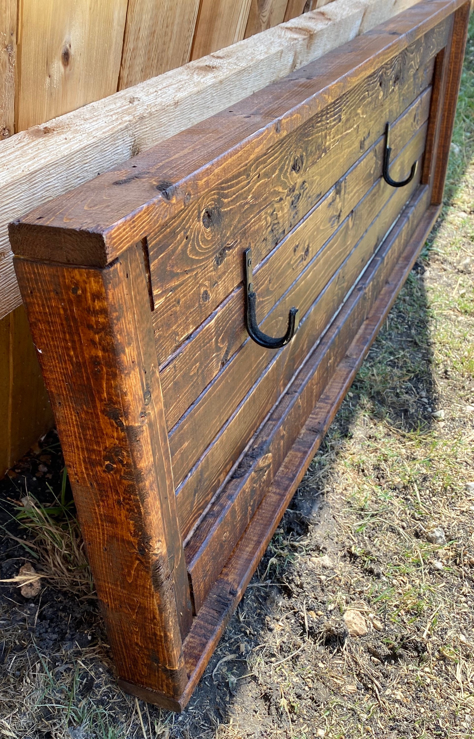 Rustic Gun Rack Quick Rack Gun Display Mancave Decor Etsy