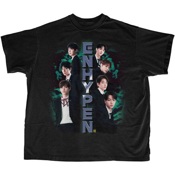 Enhypen Vintage Tee Etsy
