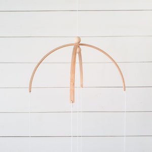 Arch Mobile Hanger / Baby Mobile / Wooden hanger / Mobile Frame / Nursery Decor / Baby Shower Gift