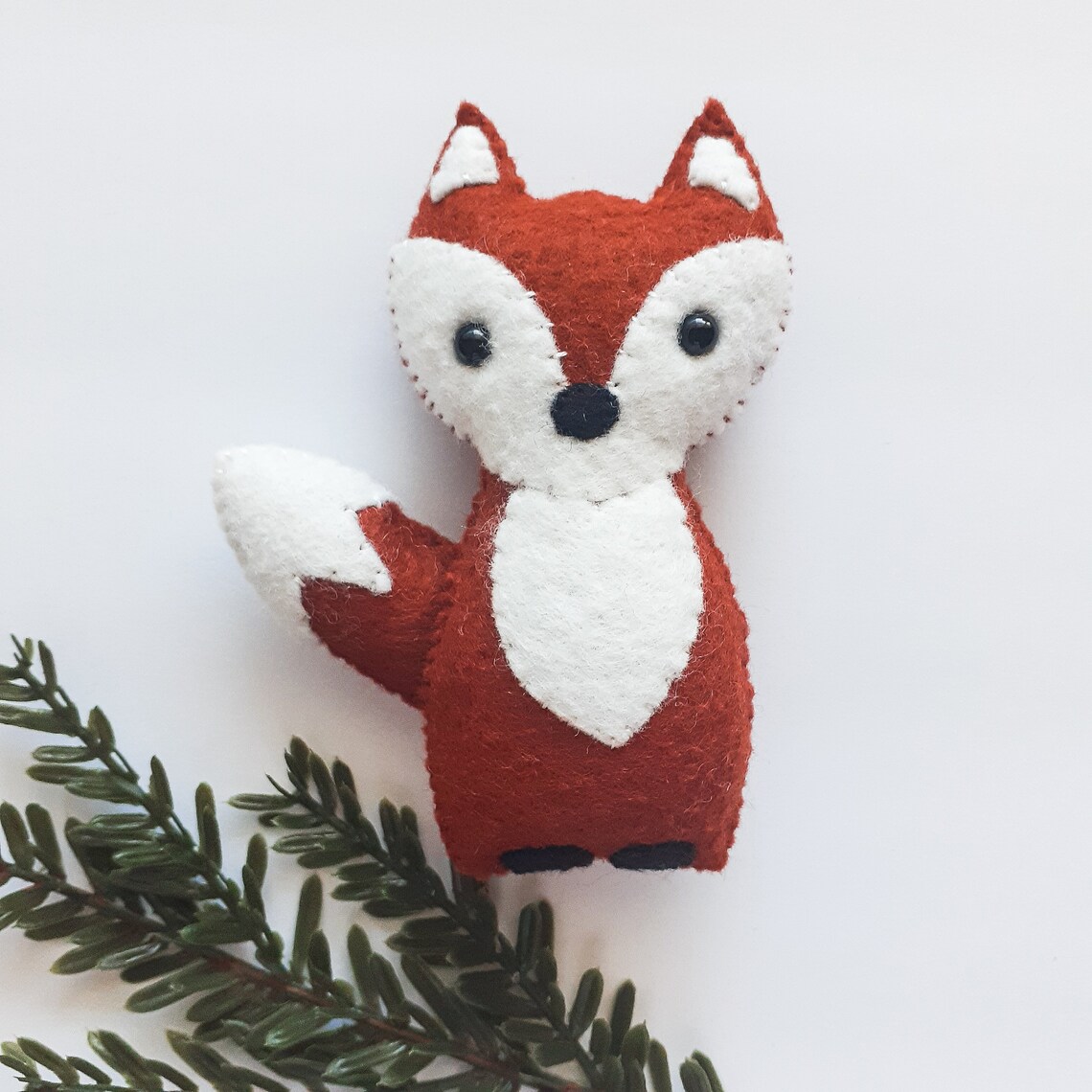 Fox Pattern PDF/ Felt Fox/ Sewing Pattern/ Instant Download/ Etsy Fox Pattern PDF/ Felt Fox/ Sewing Pattern/ Instant Download/ Etsy