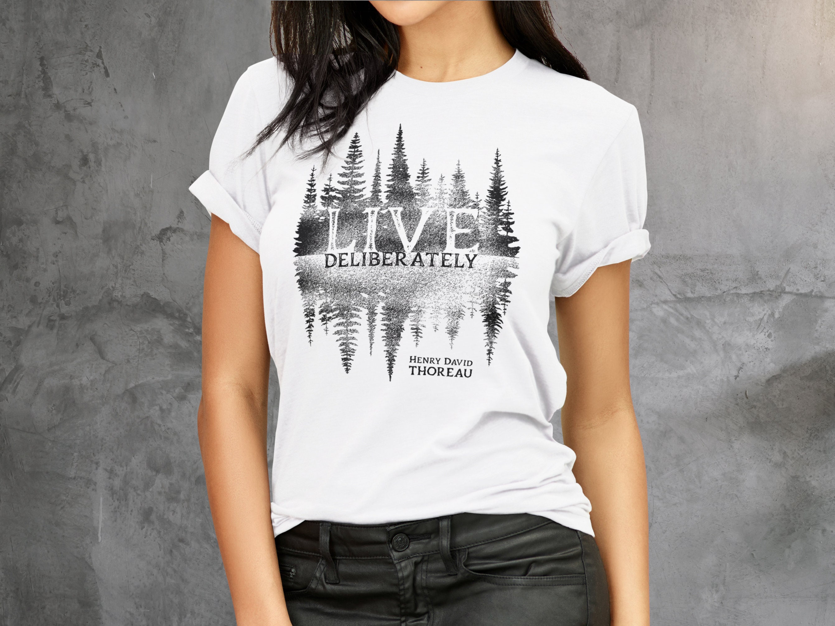 Thoreau T Shirt - Etsy