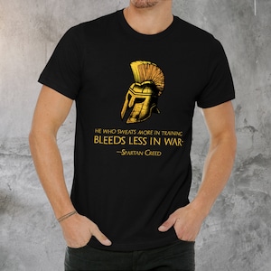 Spartan Warrior Helmet T-Shirt: Ancient Greece History Fan Gift