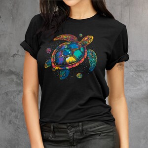 Turtle Shirt, Animal lover tees, Beach Party Shirt, Friend Funny Gift, Holiday Vacation, Turtle Tees Woman, Sea Lover Shirt, Summer Tee