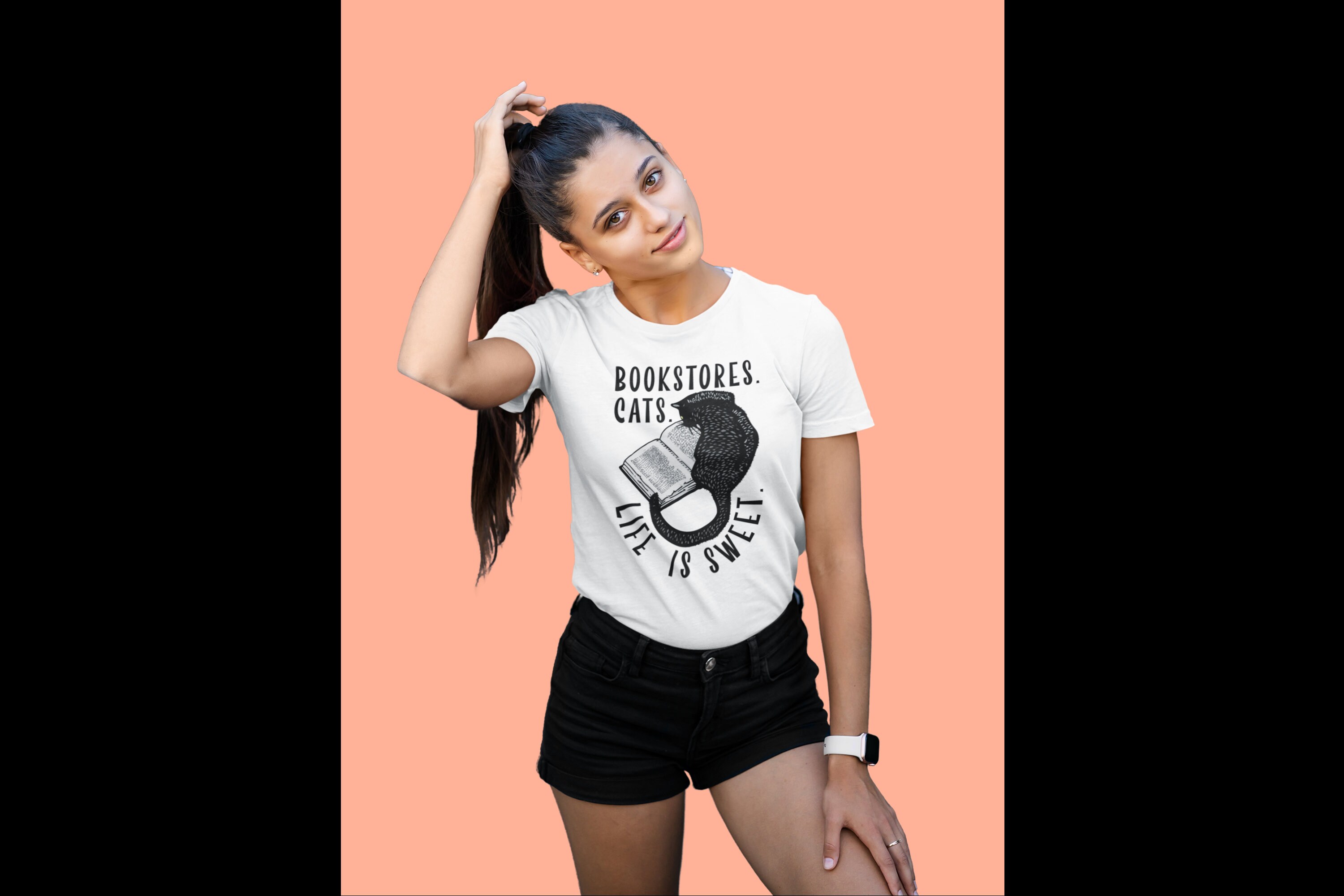 Women's T-Shirts [Out of Print] Bookstores. Cats. Life is Sweet. Dolman Tee (Heather Grey) (Womens) Books. Cats. Life is Sweet. - Edward Gorey unisex literary