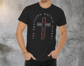 Southern Gothic School T-Shirt: Literary Gift for Book Lovers
