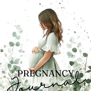 Pregnancy Journal: 58 Page Printable Planner (Digital Download)