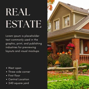 Real Estate Marketing Templates - Realtor Branding - Canva Templates - Social Media Posts