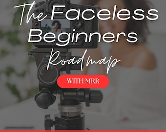 Komplett guide till ansiktslös Instagram-marknadsföring - PLR & MRR - Digitala produkter för nybörjare