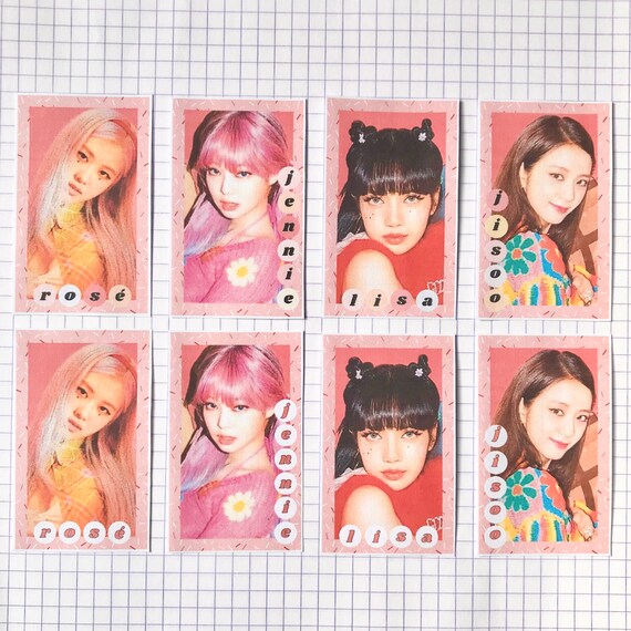 Blackpink Ice Cream Polco Stickers Ice Cream Polco Selena Etsy blackpink ice cream polco stickers ice cream polco selena gomez rose jennie lisa jisoo polaroid bp stickers blackpink ice cream