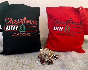 Christmas loading | Einkaufstasche -Premium-