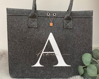 Individuelle, personalisierte Filztasche OMA MOM Lieblingsmensch