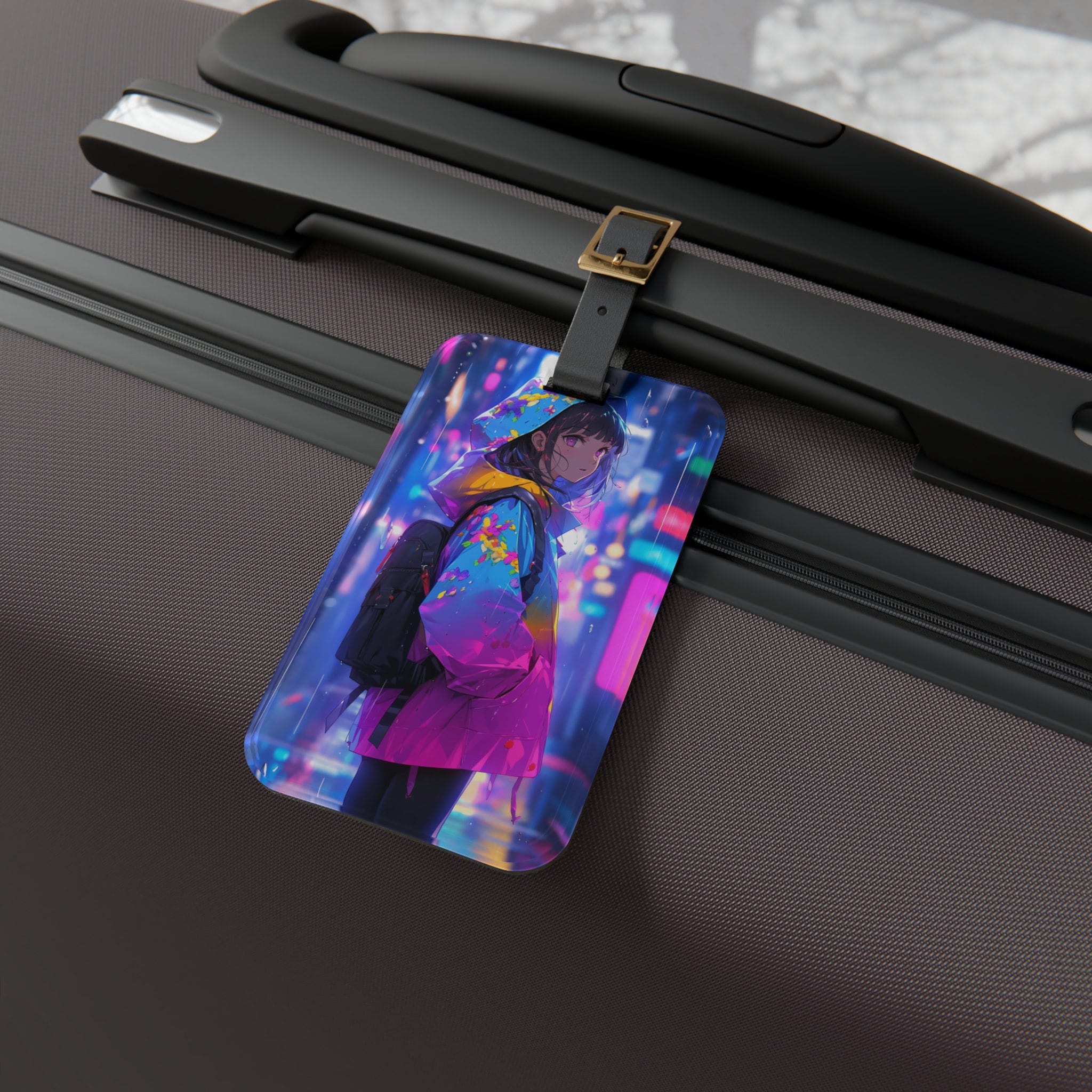 Anime Luggage Tag Kawaii Luggage Tag Travel Accessory Travel Gifts