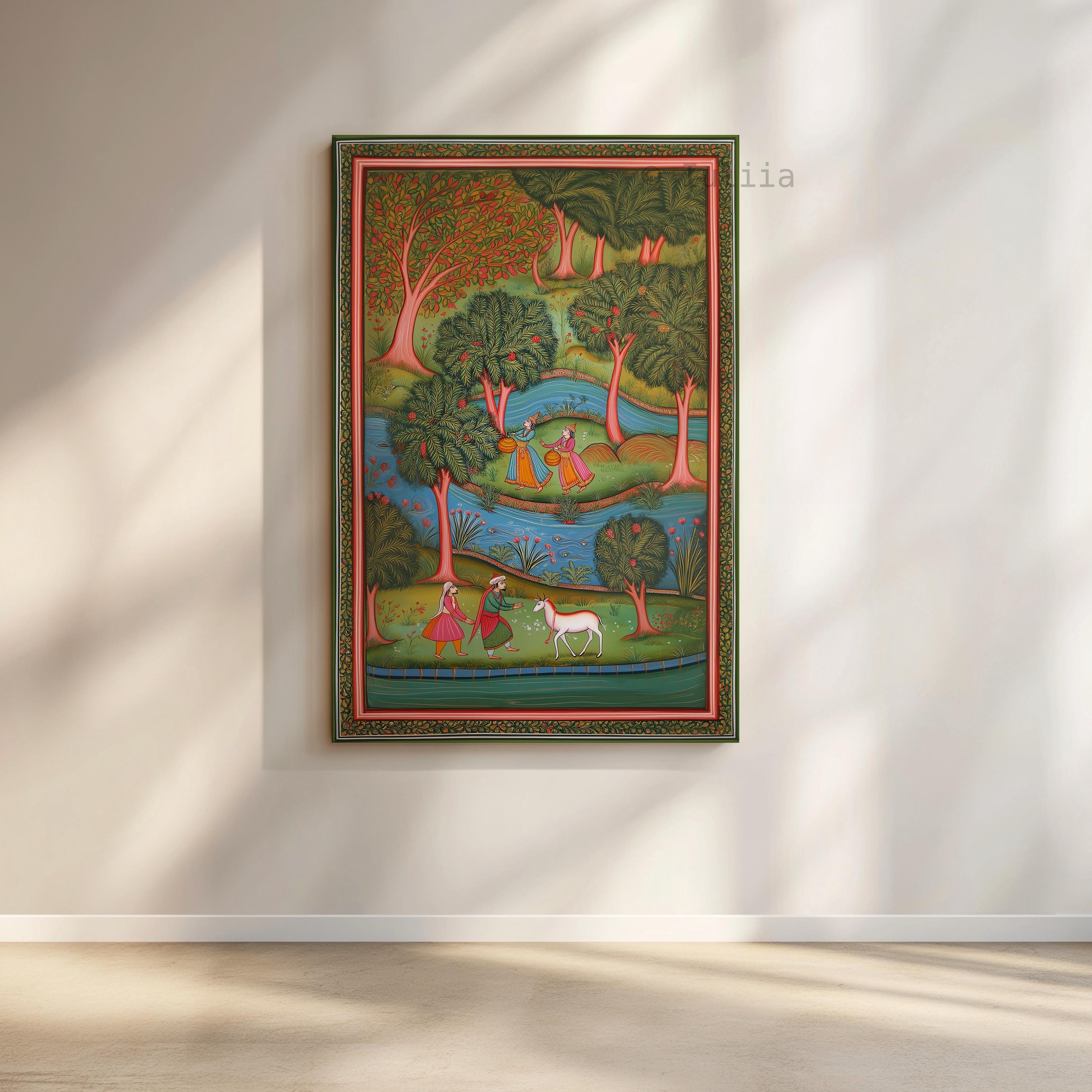 Kangra Painting - Etsy