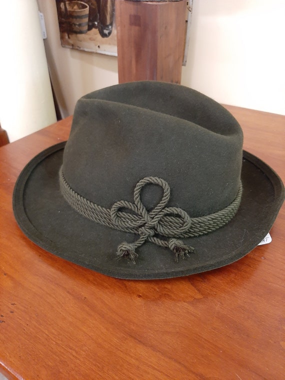 Vintage Collins Salzburg Tyrolean Hat