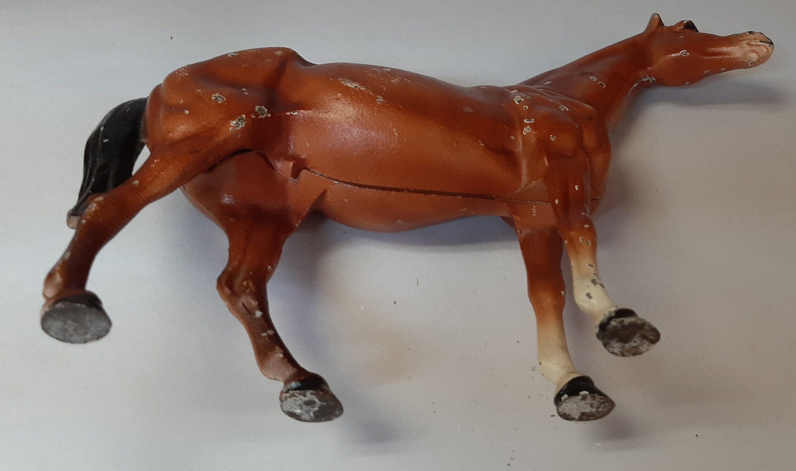 Painted Cast Iron Horse Etsy