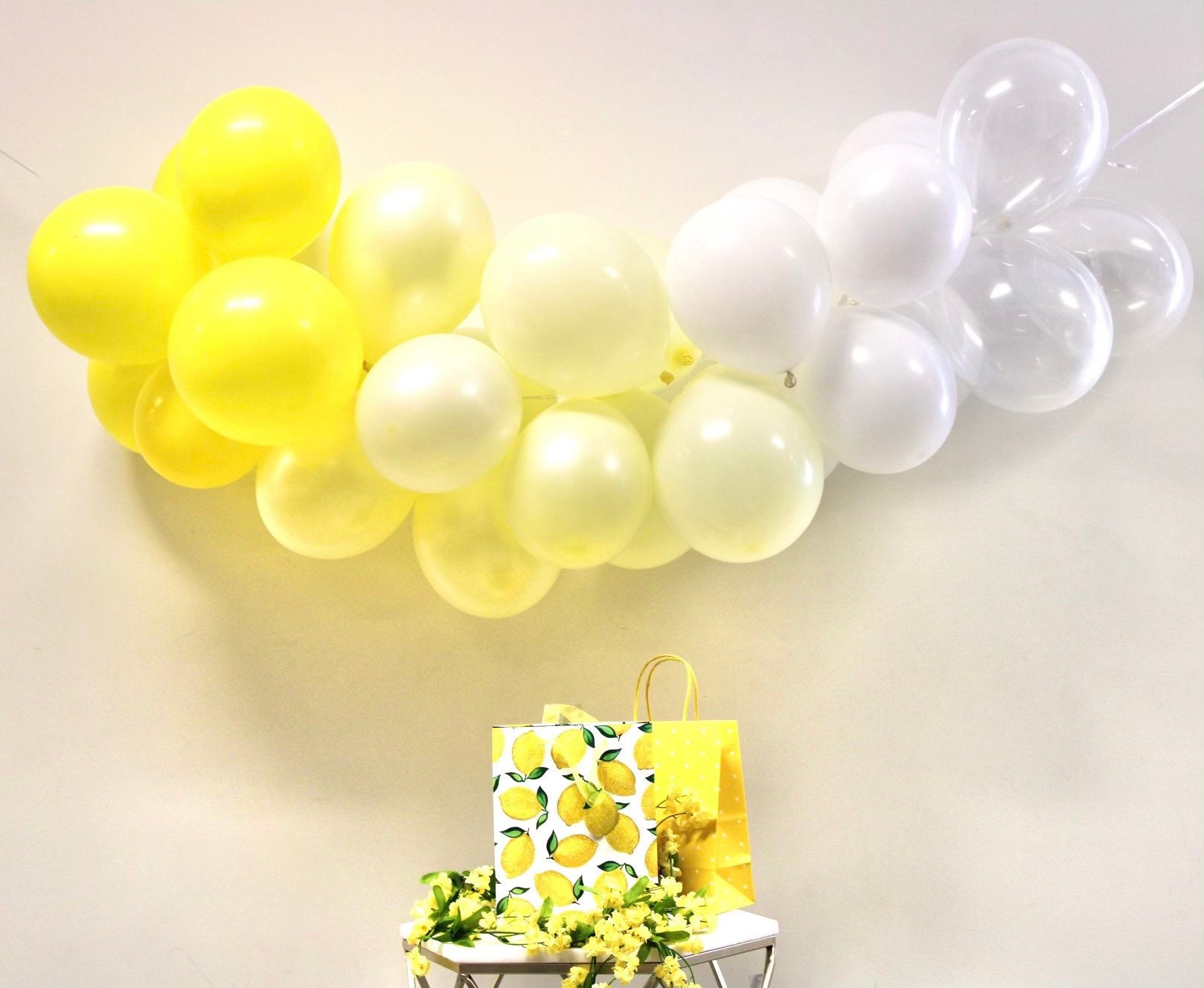 Shades of Yellow DIY Balloon Garland Etsy
