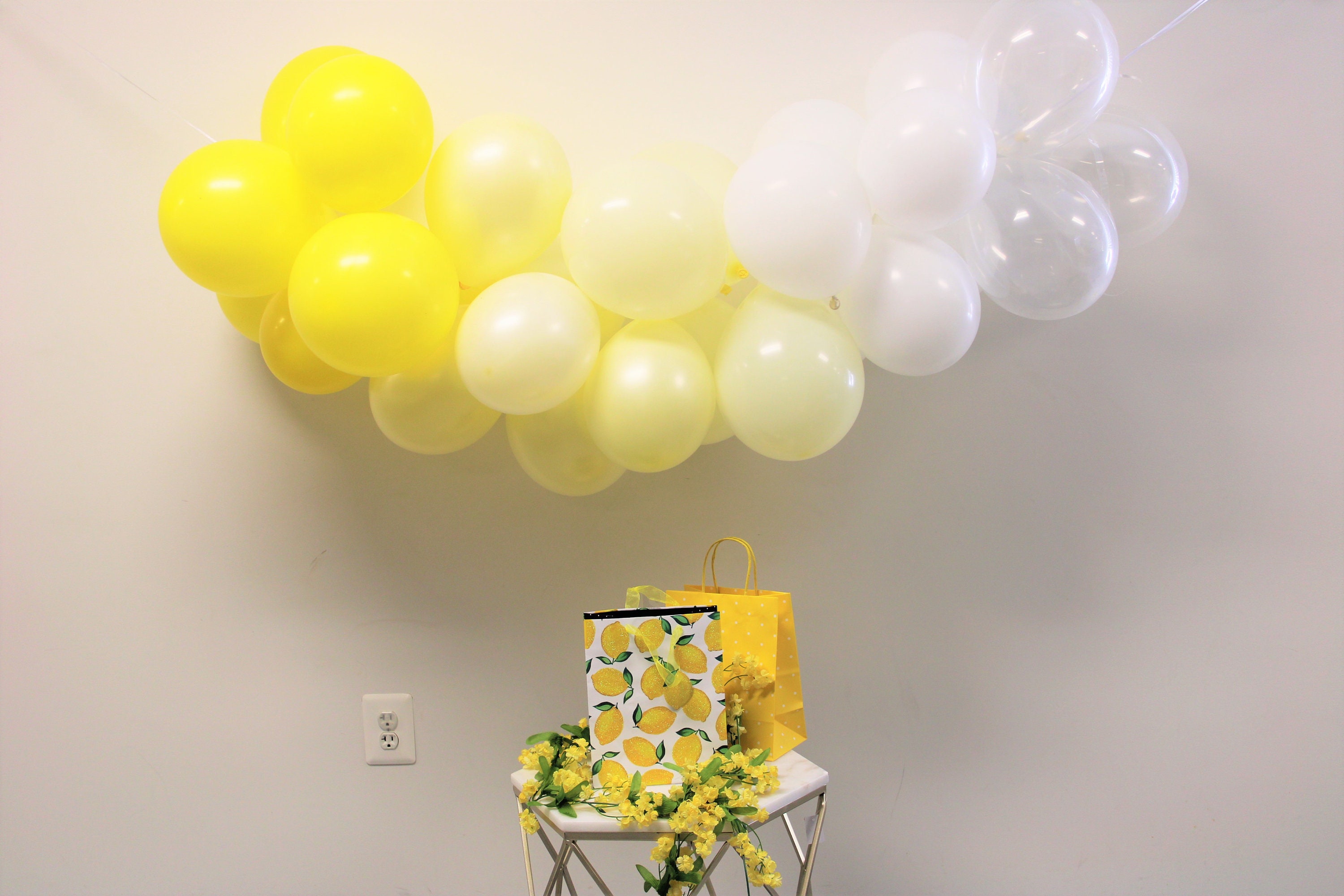 Shades of Yellow DIY Balloon Garland Etsy