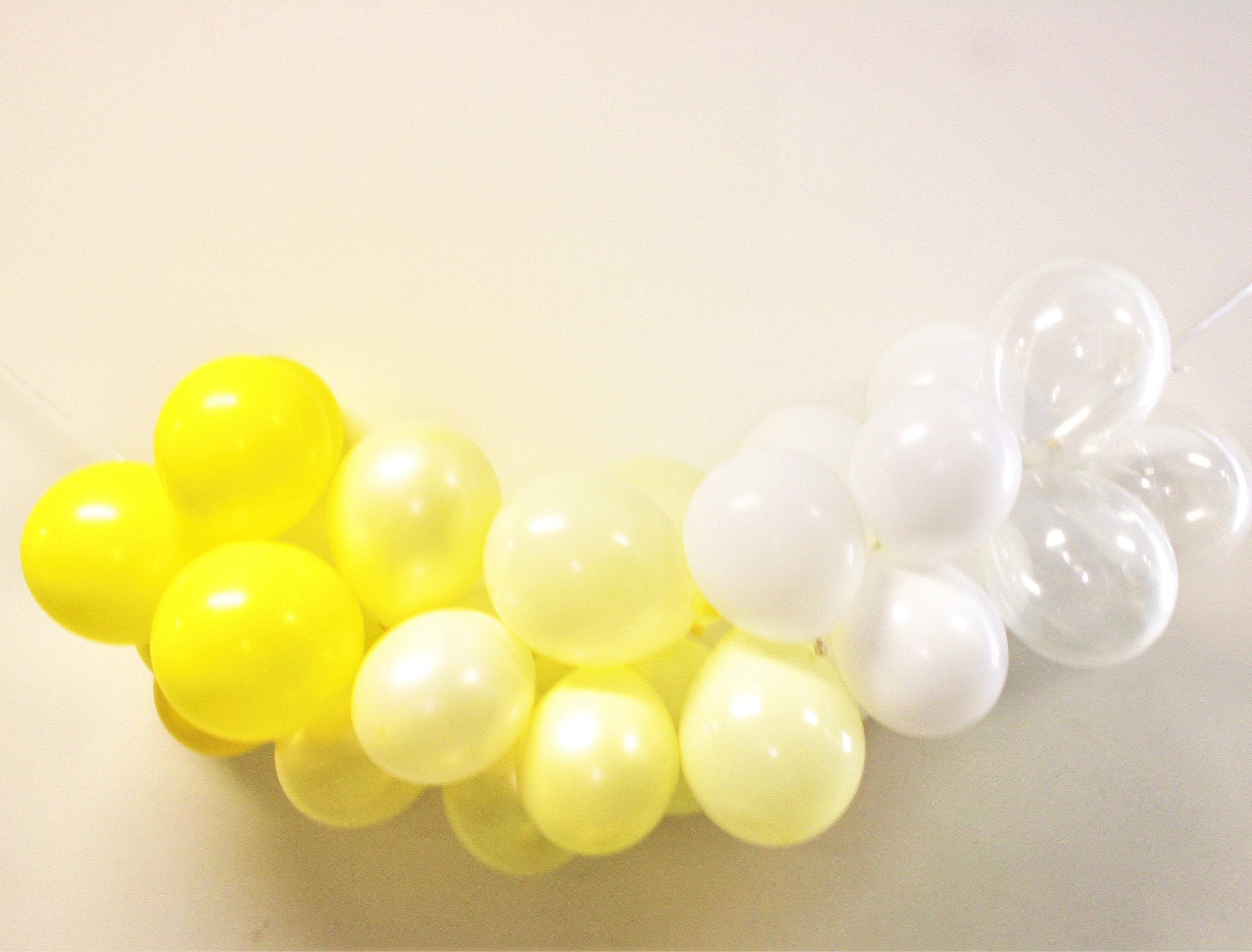Shades of Yellow DIY Balloon Garland Etsy