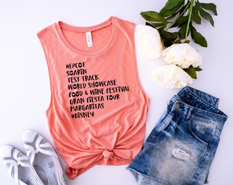 Tank Top Epcot Etsy