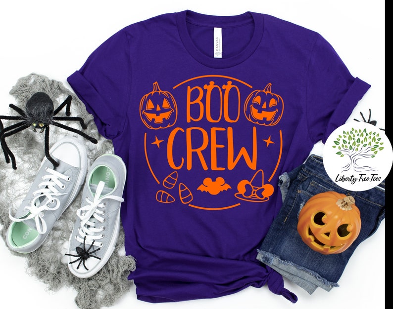 Boo Crew Shirt Disney Halloween Shirt Unisex Fit Etsy