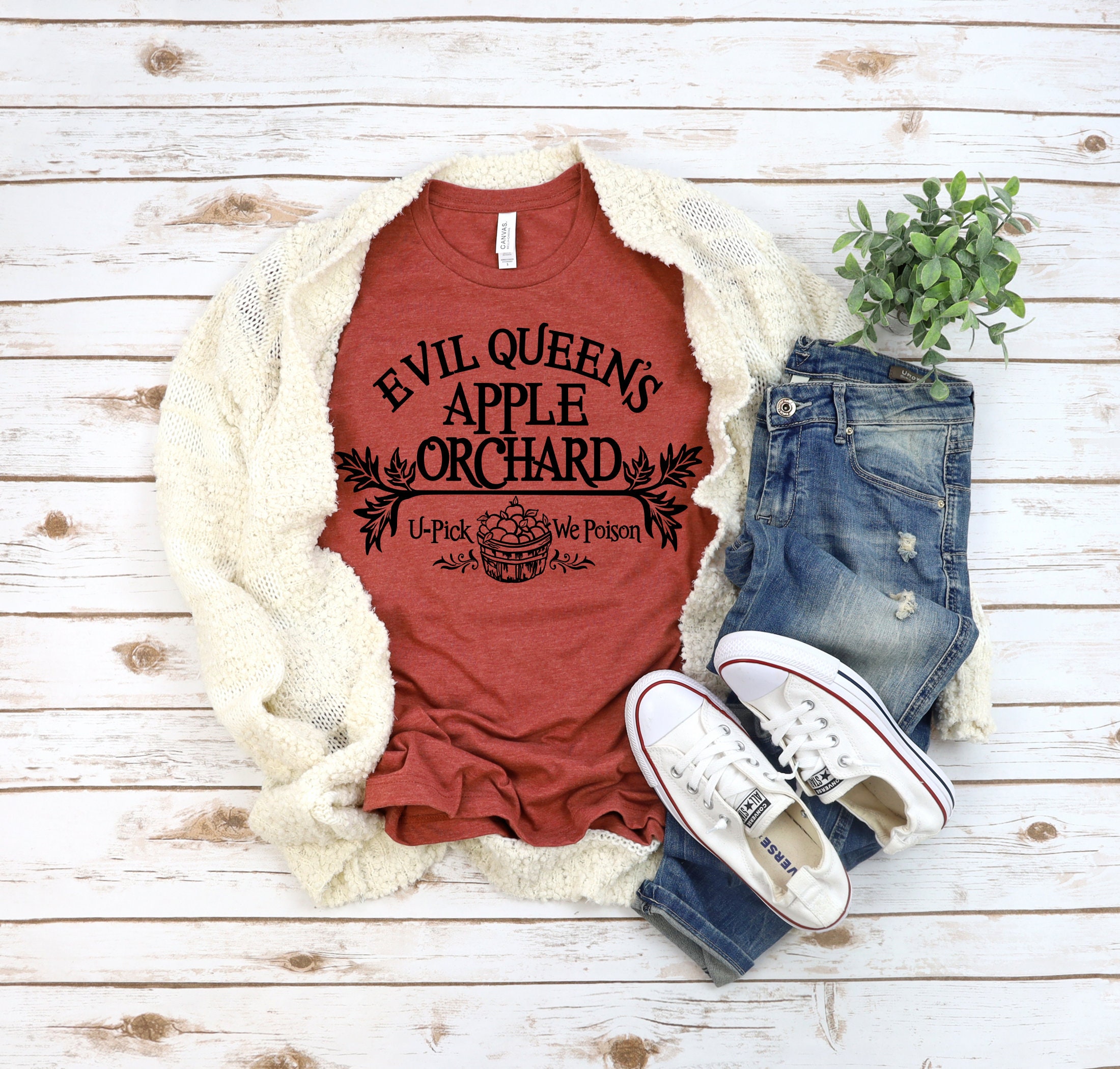 Evil Queen's Apple Orchard Shirt| Disney Shirts| Disney Family Sh…