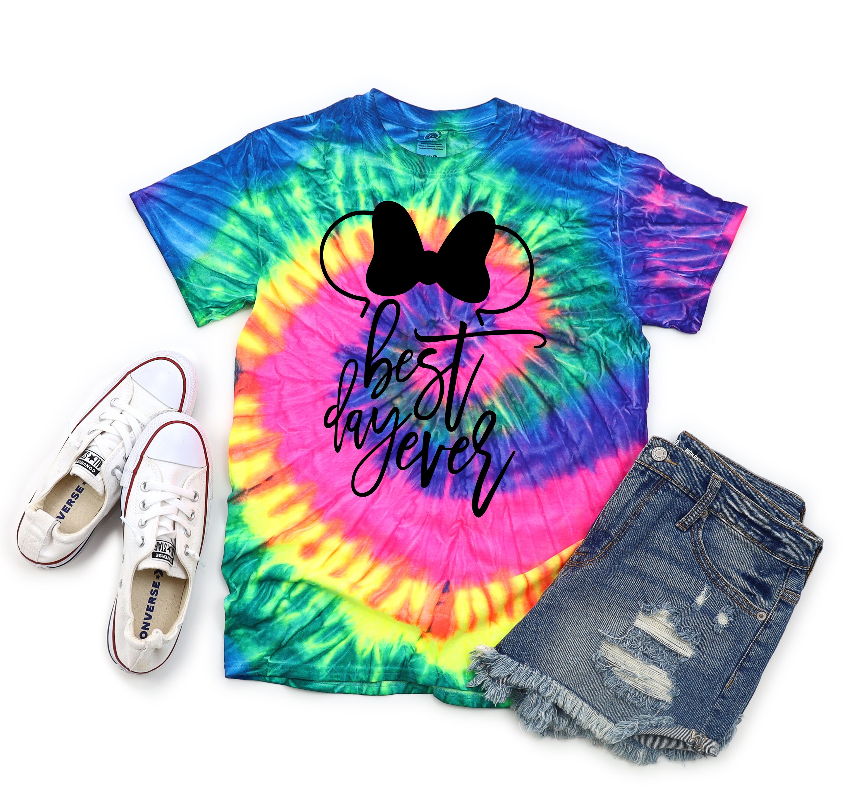 Minnie Mouse Tie Dye Shirt Tie Dye 