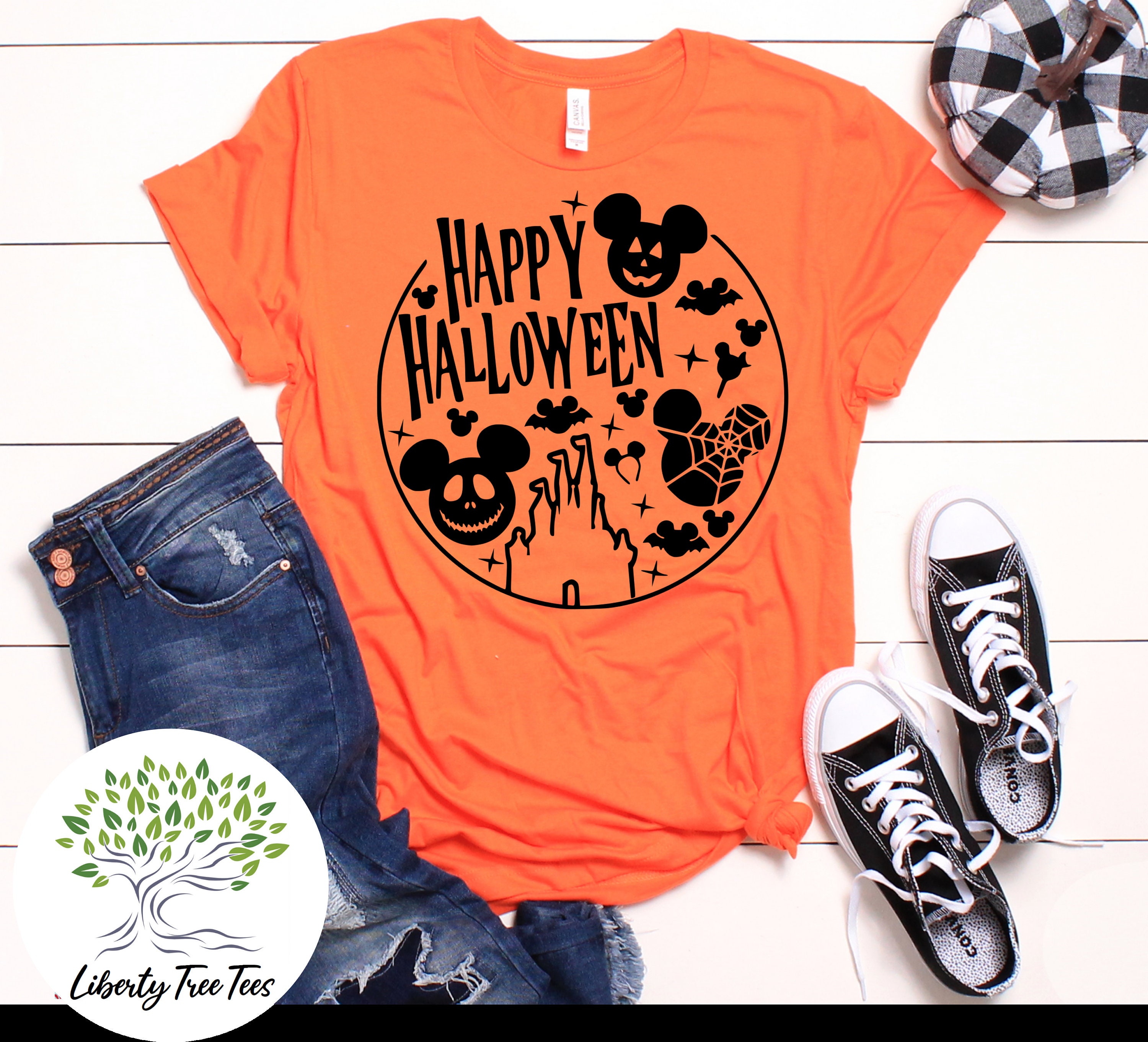 Happy Halloween Mickey Mouse Shirt Disney Halloween Shirt Etsy