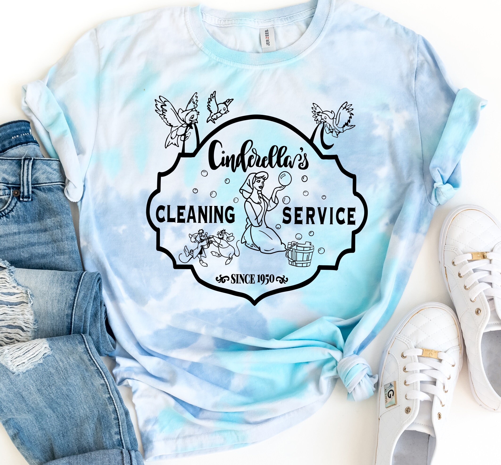 Discover Aschenputtel Cleaning Service 3D T-Shirt