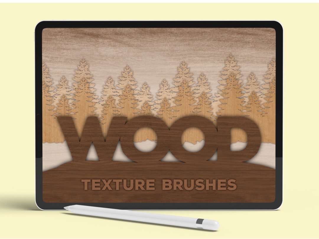 20 Procreate Wood Texture Brushes Tree Bark Texture Wood Etsy
