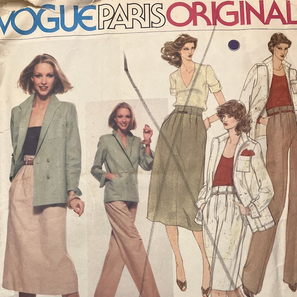 Seltenes Fundstück Schnittmuster 1919 von vogue, Christian Dior