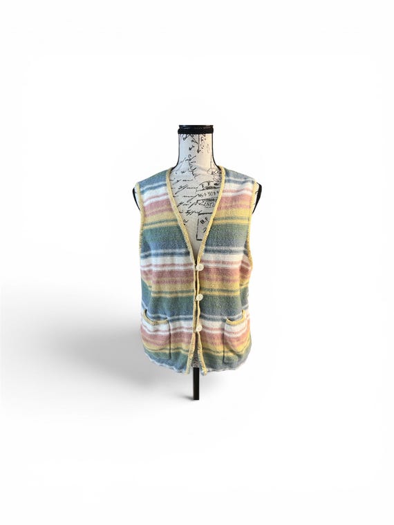 Vintage vest, vintage 80s vest, Vest, women’s vest