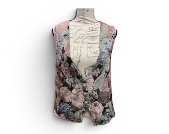 Vintage vest, vintage 90s vest, Vest, women’s vest