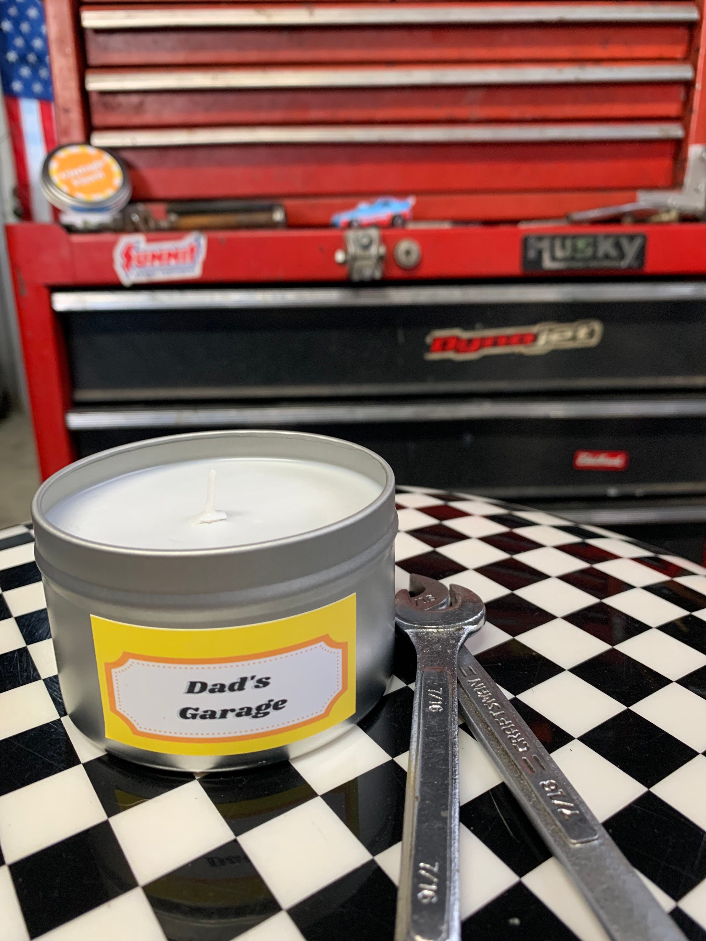 Vintage Vixen Candle Co Papás Garaje | Etsy