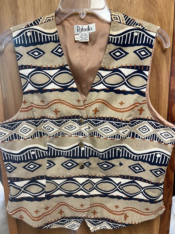 Vintage vest, vintage 90s vest, Vest, women’s vest - image 1