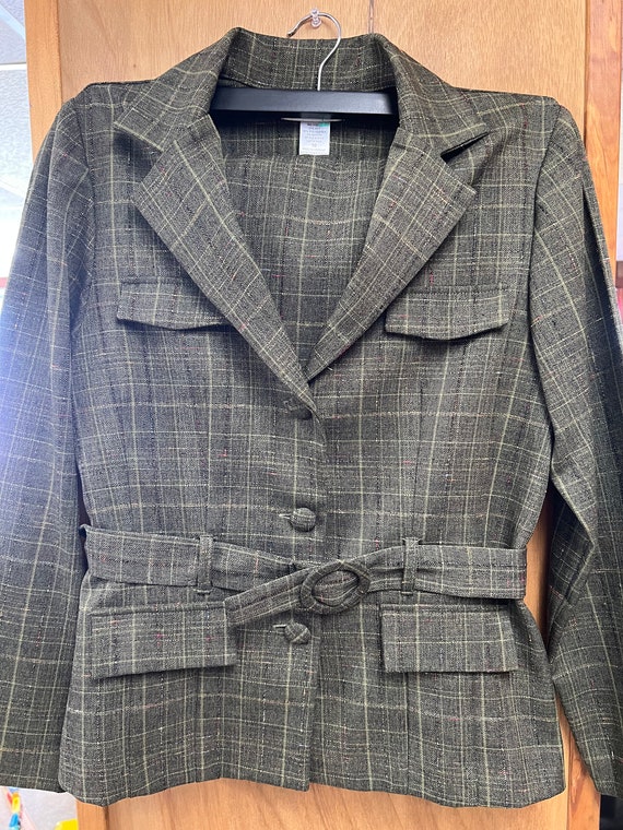 Vintage Kari suit, vintage suit, business suit, 1990s suit